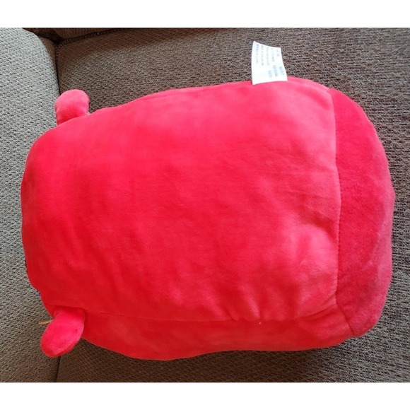 2019 Red Ash the Dragon Sequin Faced Moosh-moosh Stuffed Animal Plush Toy #3900 - Picture 6 of 12